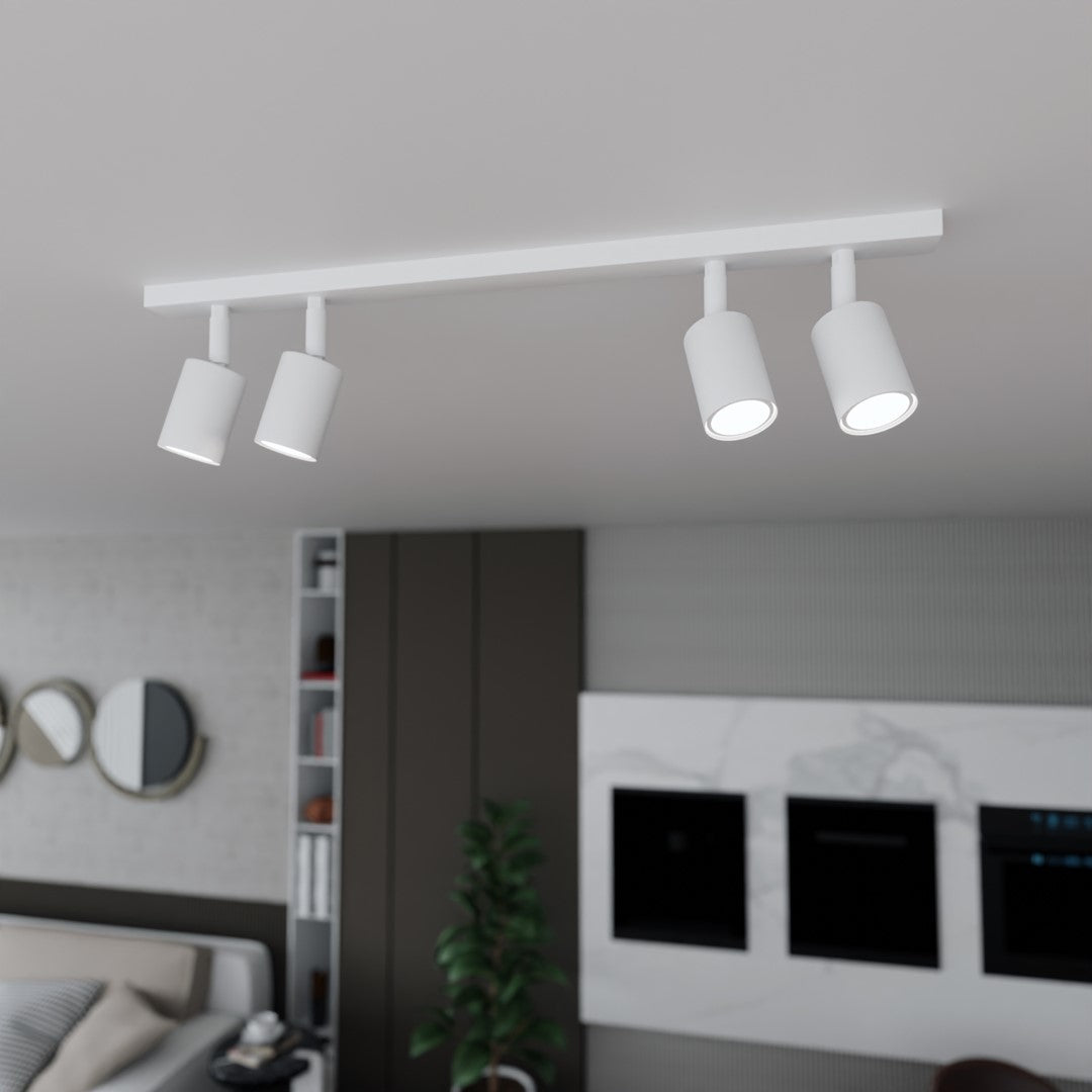 Flash 4 ceiling lamp white