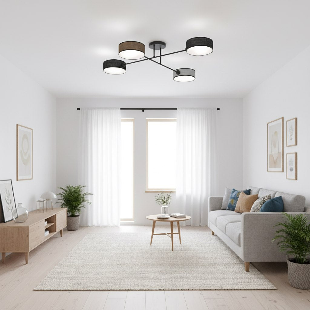 Maga 4 ceiling lamp mixed