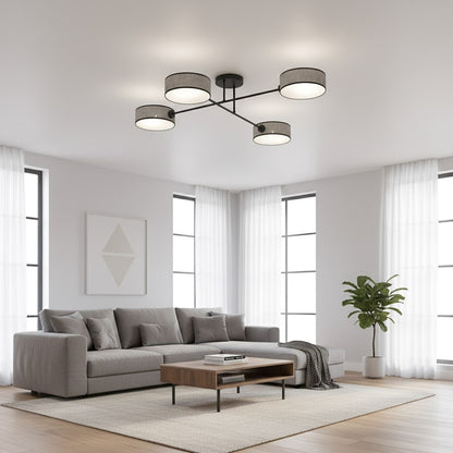 Maga 4 ceiling lamp grey