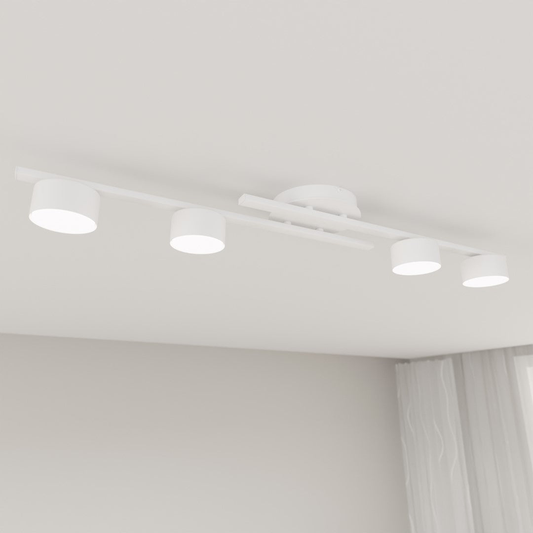 Fragment 4 ceiling lamp white