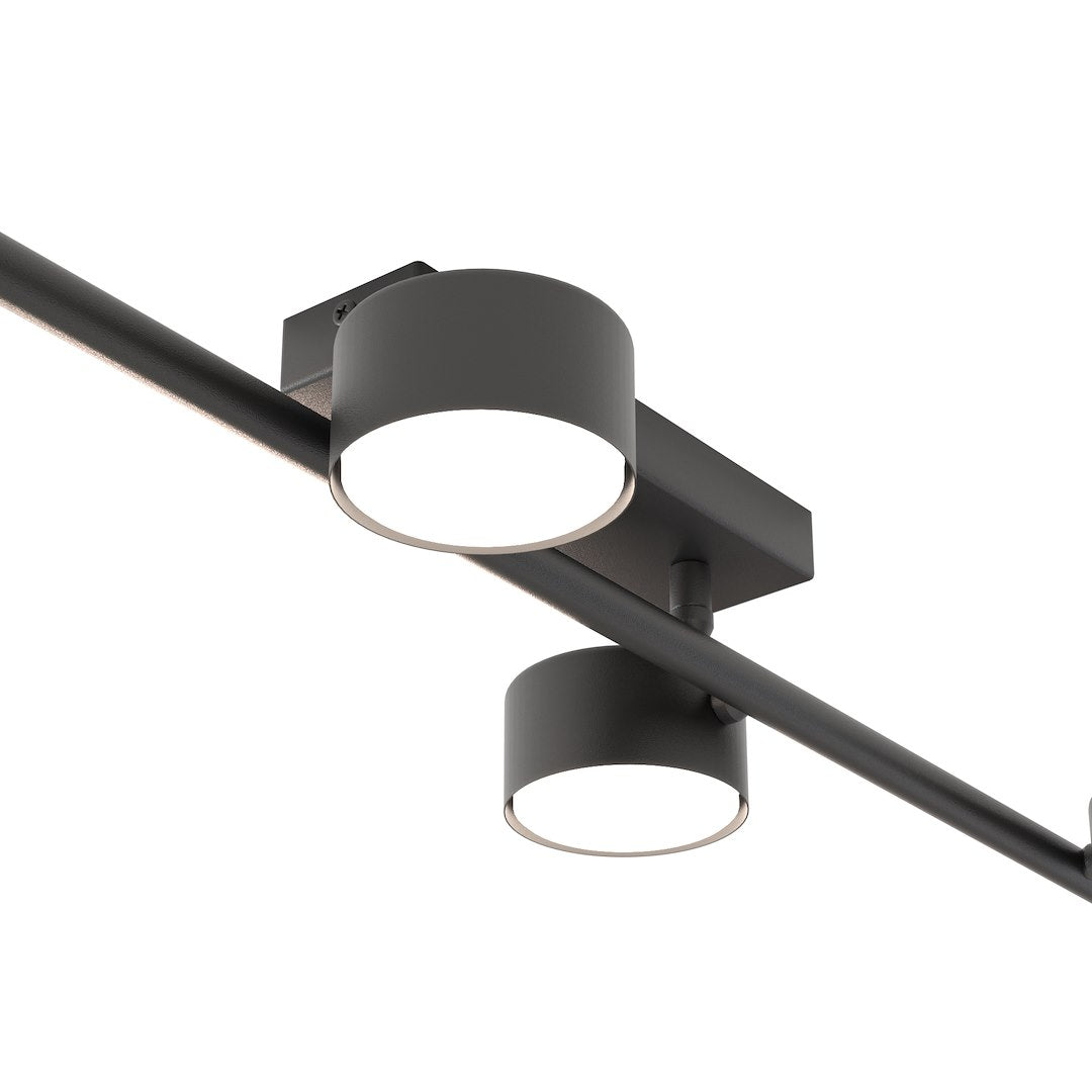 Bet 4 ceiling lamp black