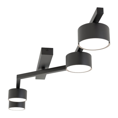 Skan 4 ceiling lamp black