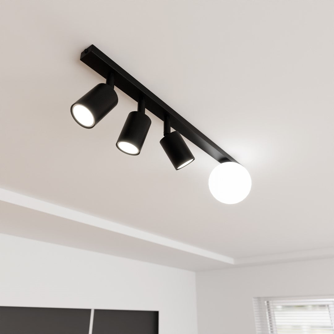 Baster 4 ceiling lamp black