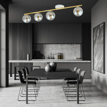 Monza 4 ceiling lamp white/graphite