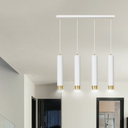 Kibo 4 pendant light white/gold