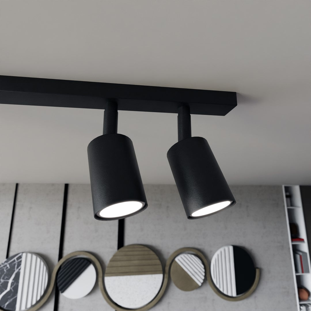 Flash 4 ceiling lamp black