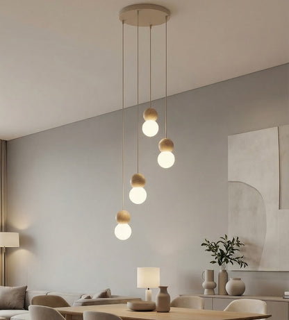 Loop 4 pendant light mocha