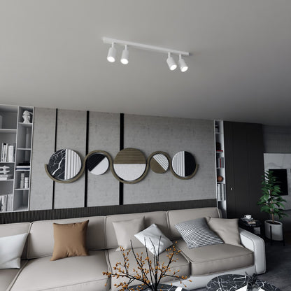 Flash 4 ceiling lamp white