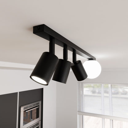 Baster 4 ceiling lamp black