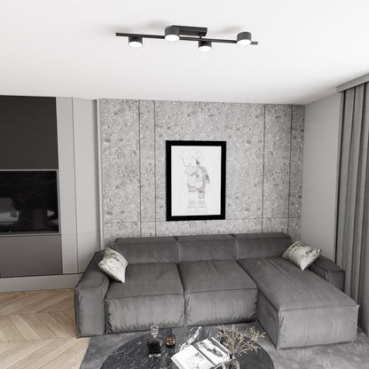 Bet 4 ceiling lamp black