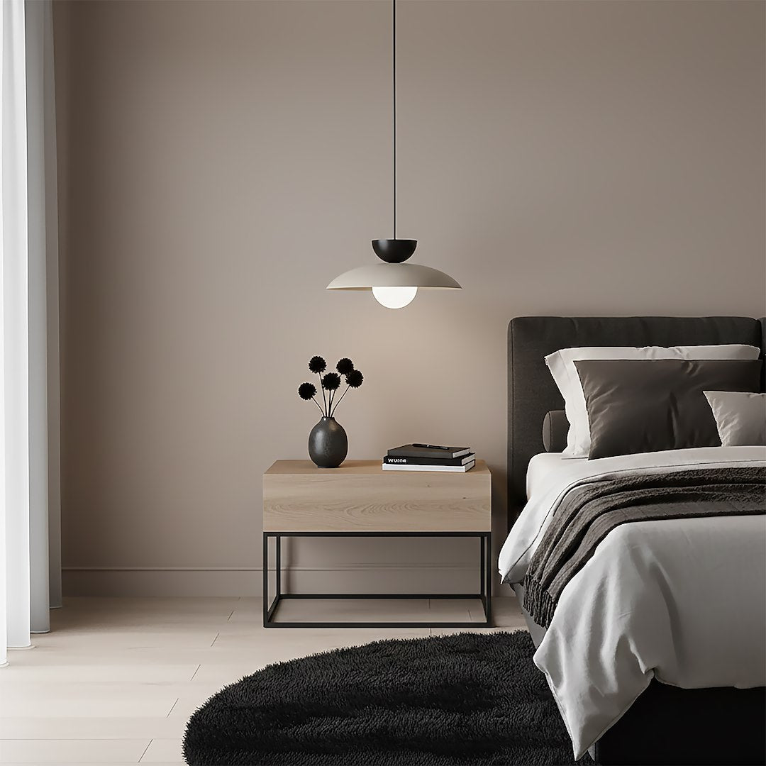 Mulan 1 pendant light mocha/blue