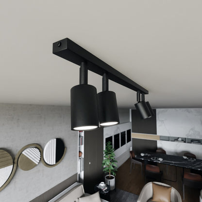 Flash 4 ceiling lamp black