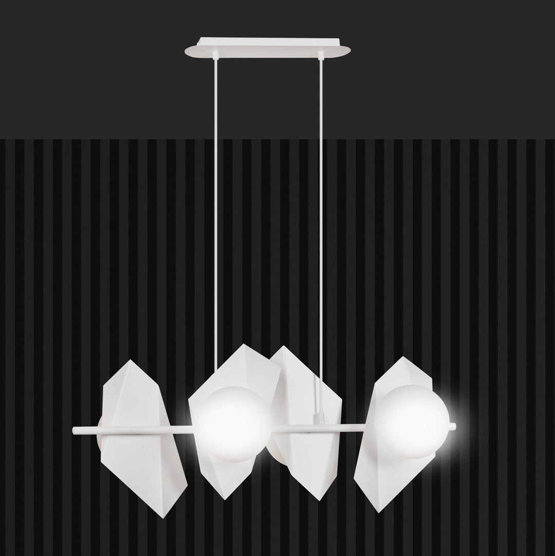 Drifton 4 pendant light white