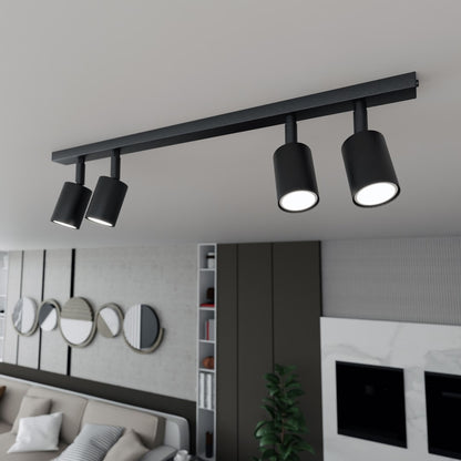 Flash 4 ceiling lamp black