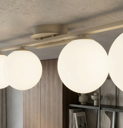 Kairo 4 ceiling lamp mocha/opal