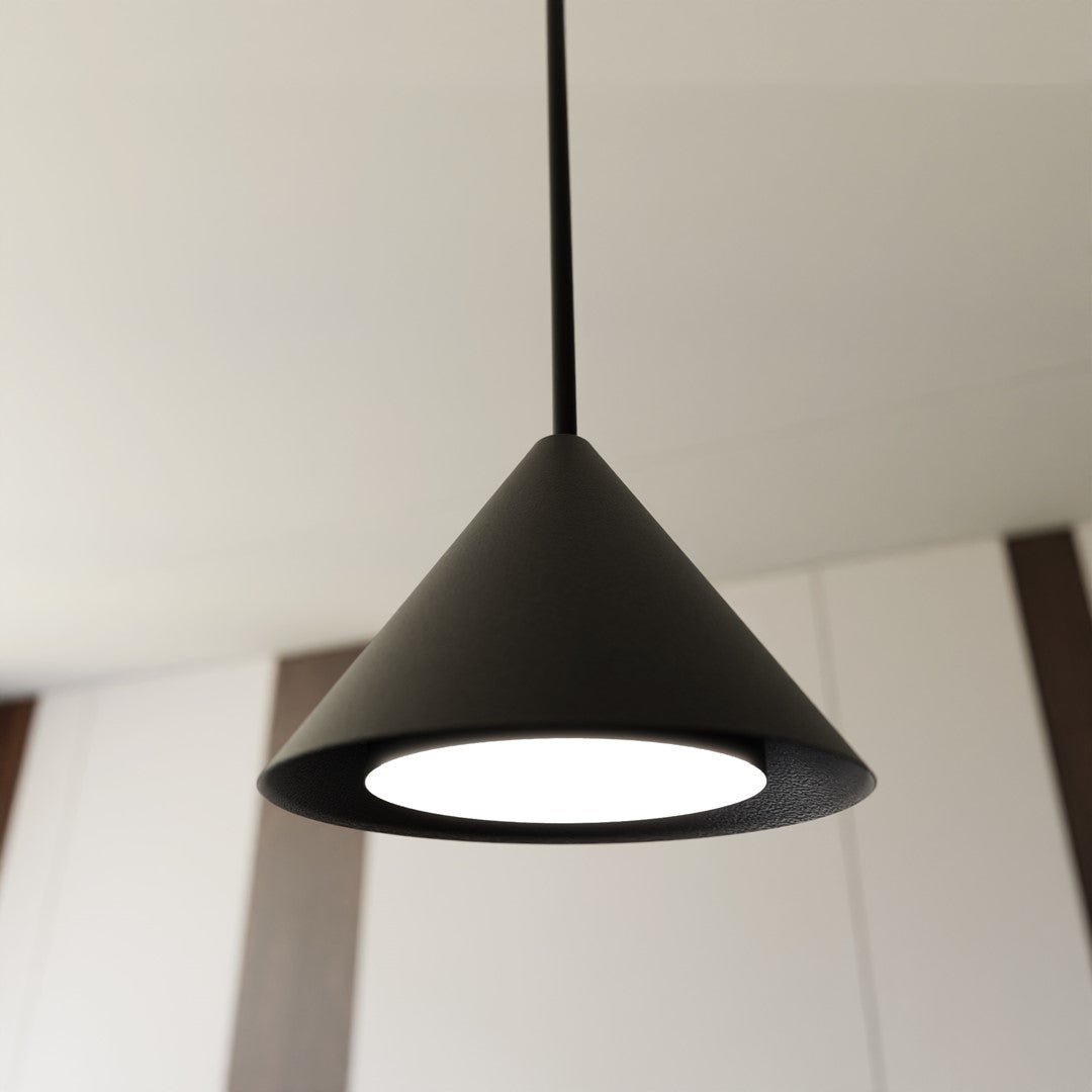 Elit 4 pendant light black