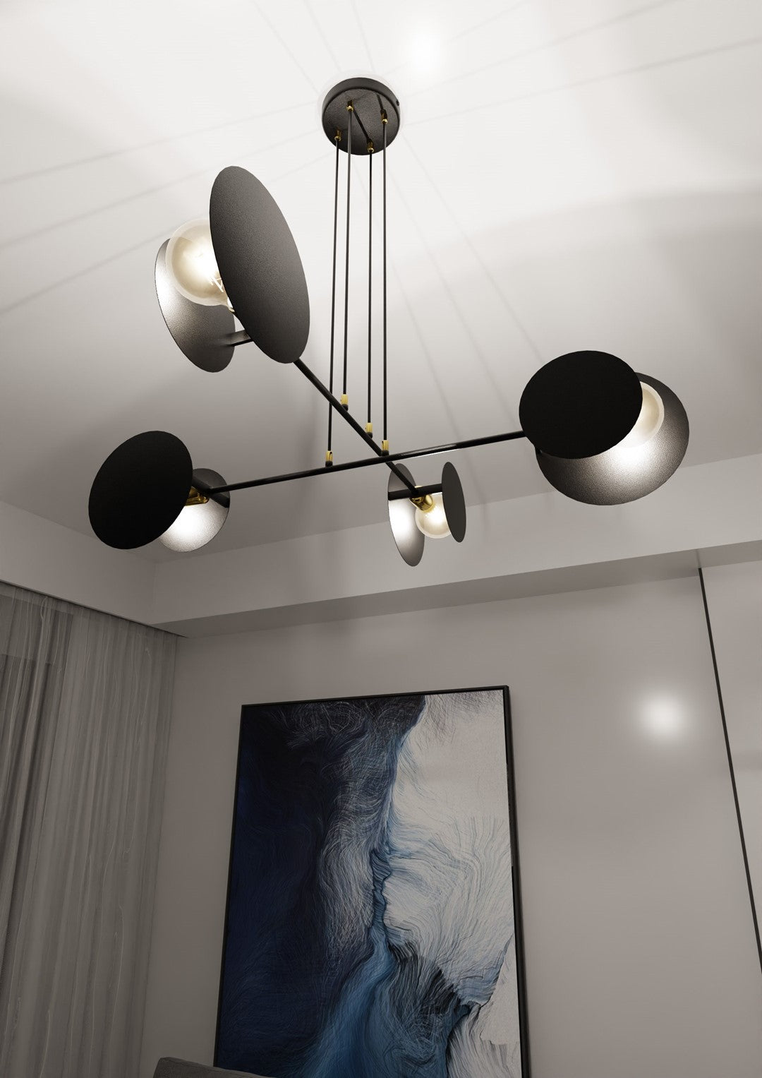 Idea 4 pendant light black