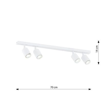 Flash 4 ceiling lamp white