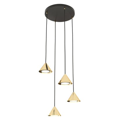 Elit 4 premium pendant light gold