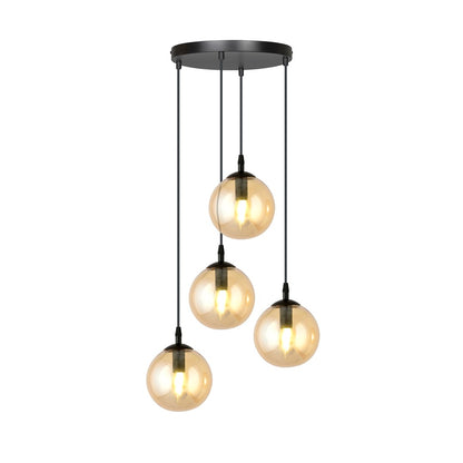 Cosmo 4 premium pendant light amber
