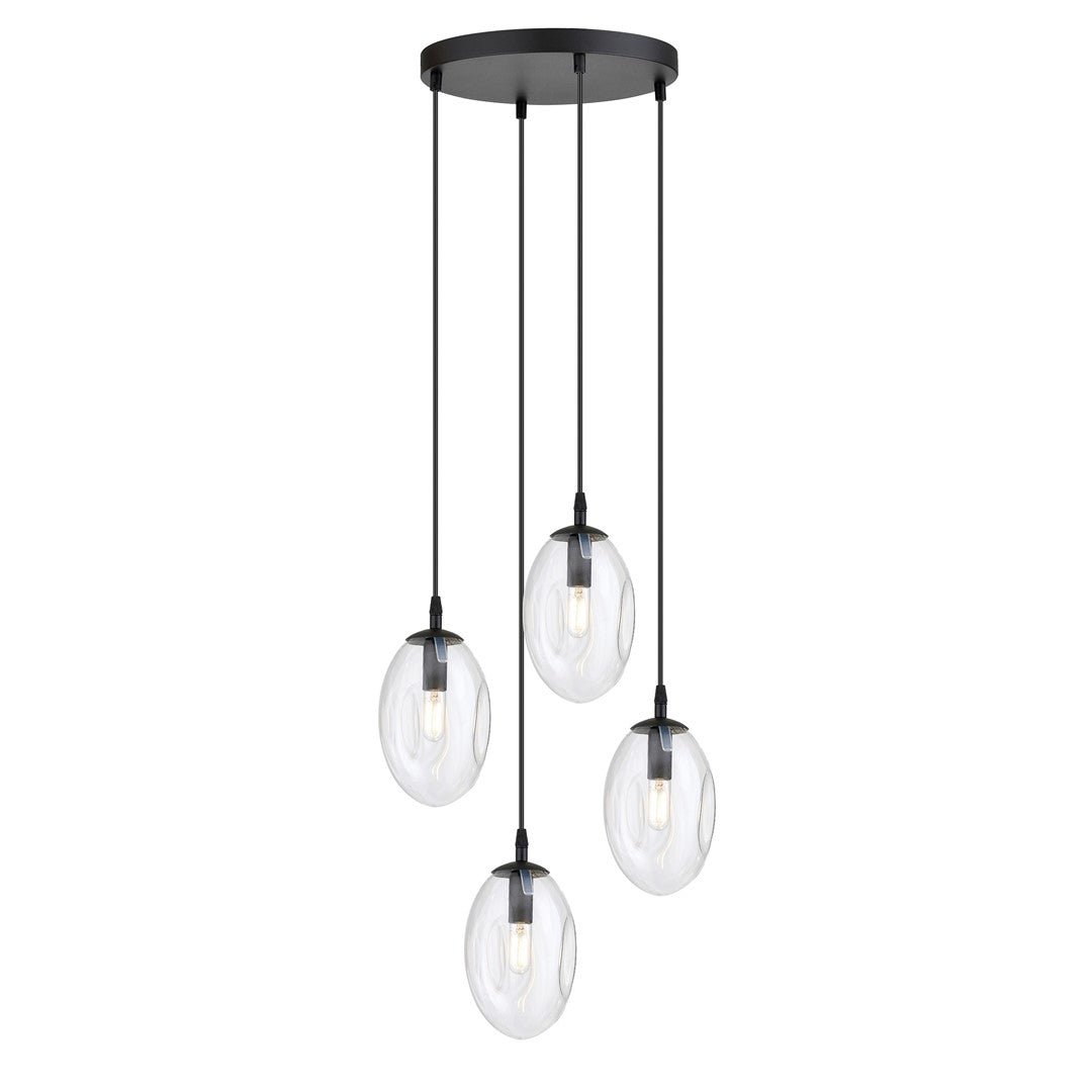 Astral 4 premium pendant light clear