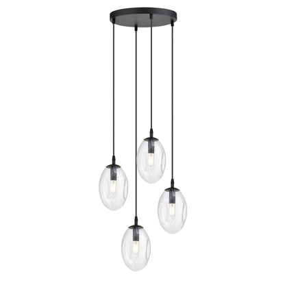 Astral 4 premium pendant light clear