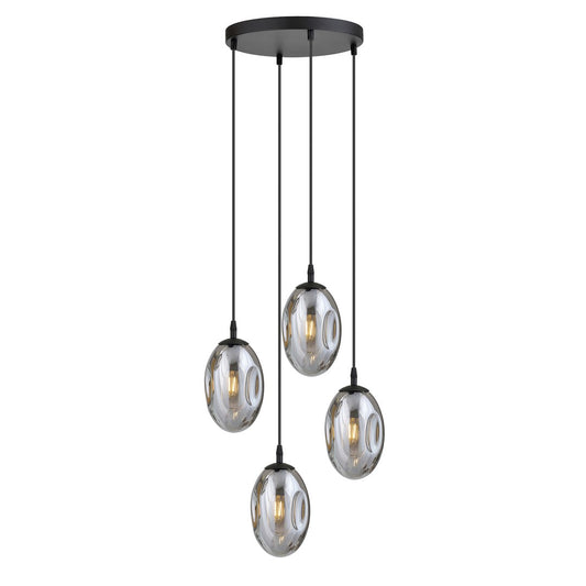 Astral 4 premium pendant light graphite