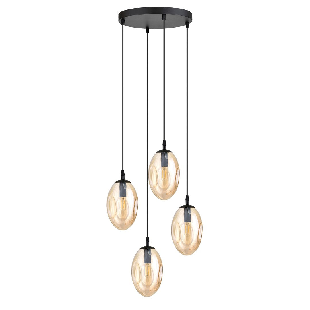 Astral 4 premium pendant light amber