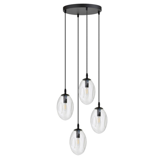 Astral 4 premium pendant light clear