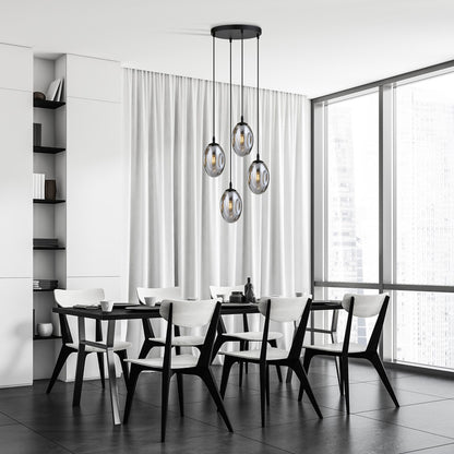 Astral 4 premium pendant light graphite