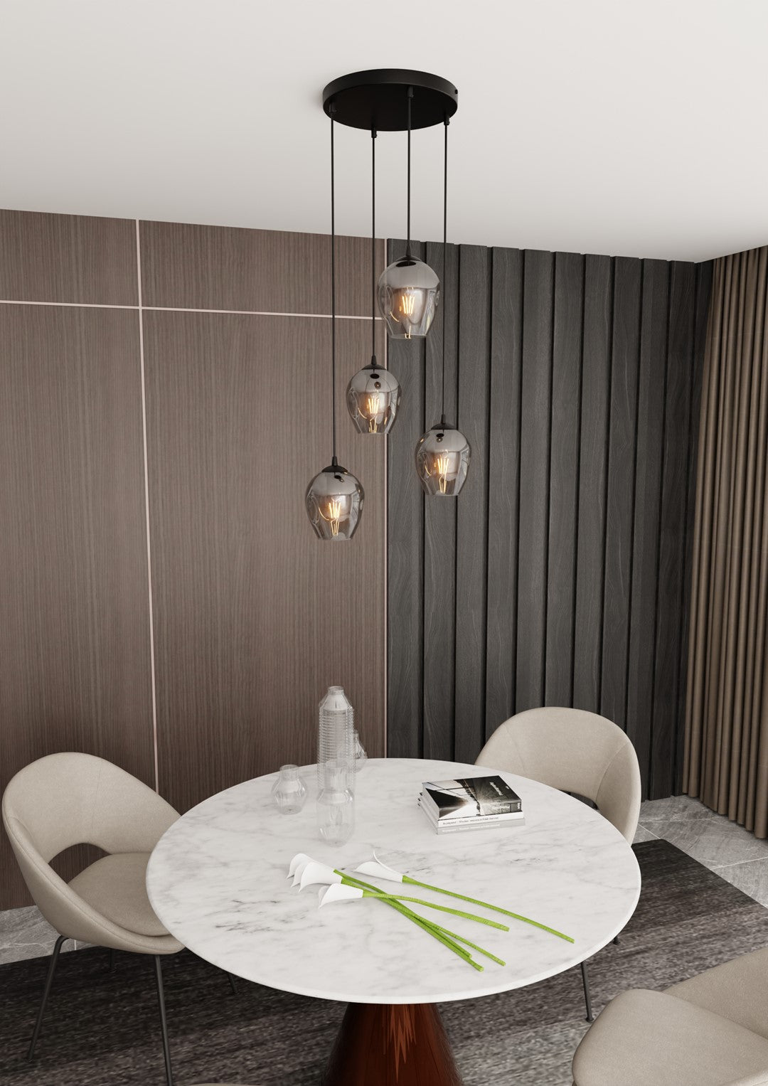 Istar 4 premium pendant light black/graphite