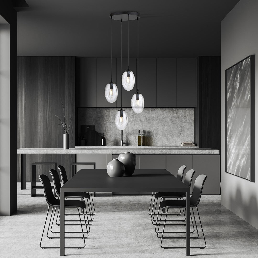 Astral 4 premium pendant light clear