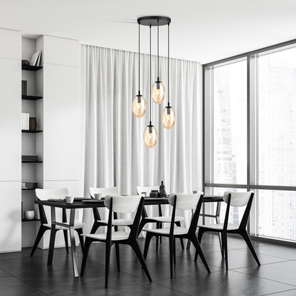 Astral 4 premium pendant light amber