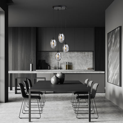Astral 4 premium pendant light graphite