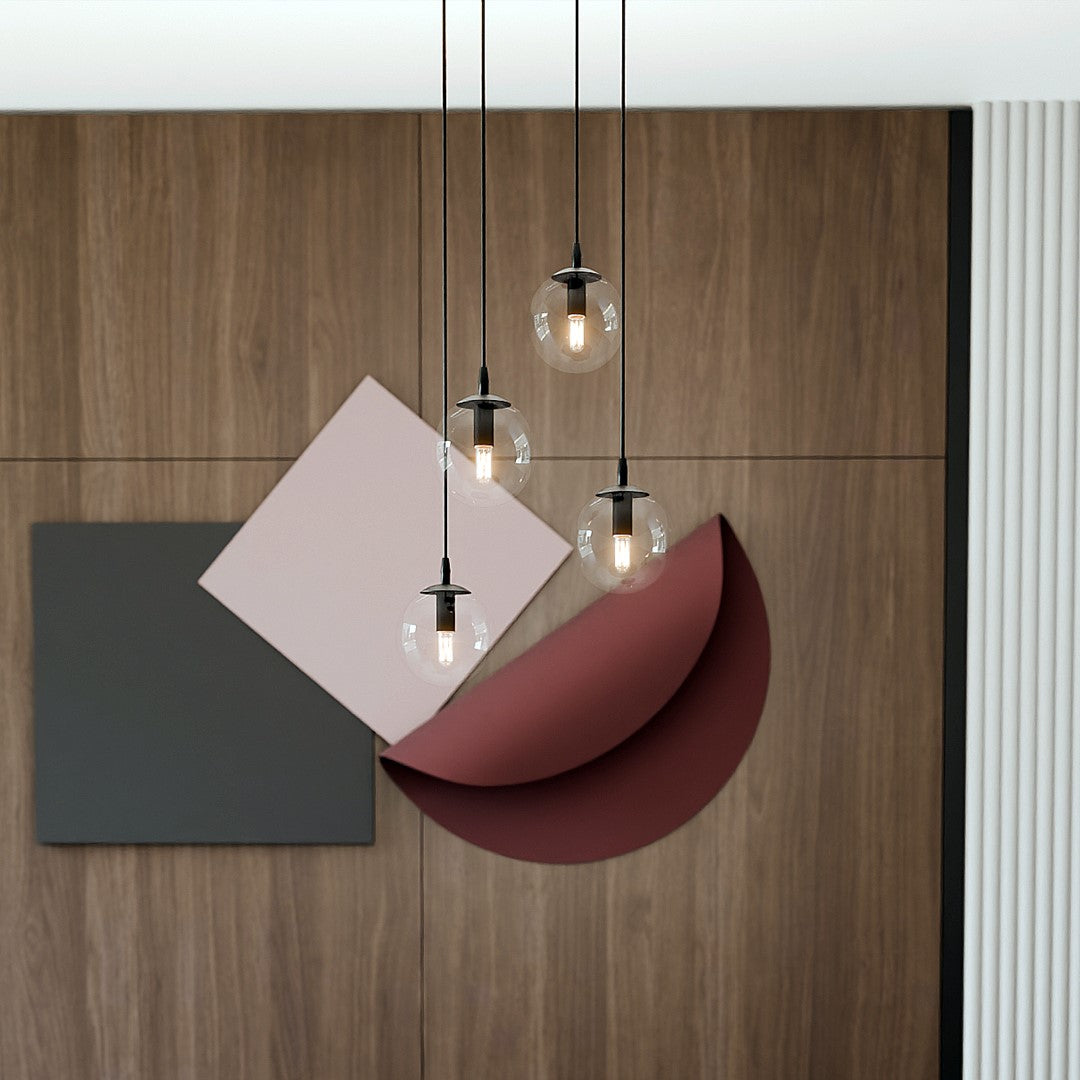 Cosmo 4 premium pendant light clear