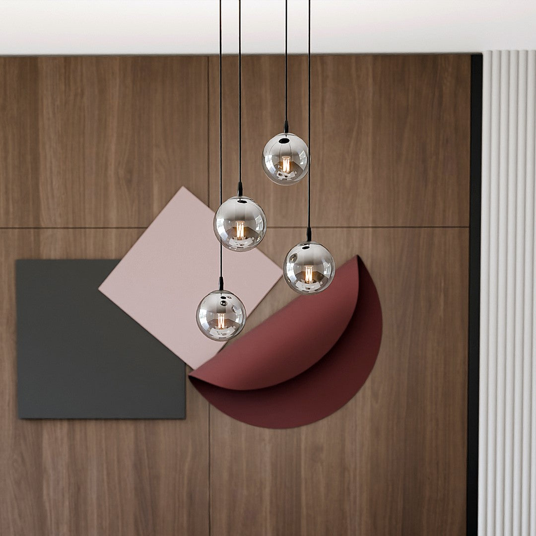 Cosmo 4 premium pendant light graphite