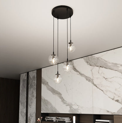 Cosmo 4 premium pendant light clear