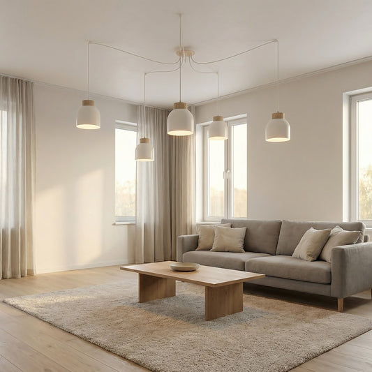 KRU 5 pendant lamp white