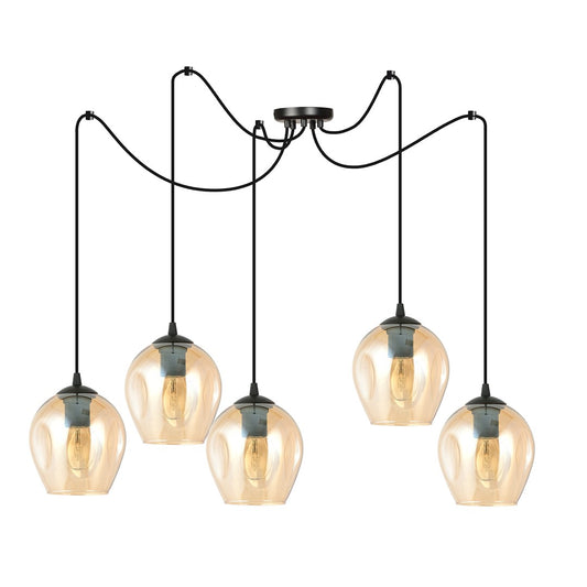 Level 5 pendant light amber