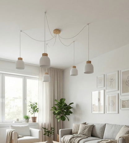 KRU 5 pendant lamp white