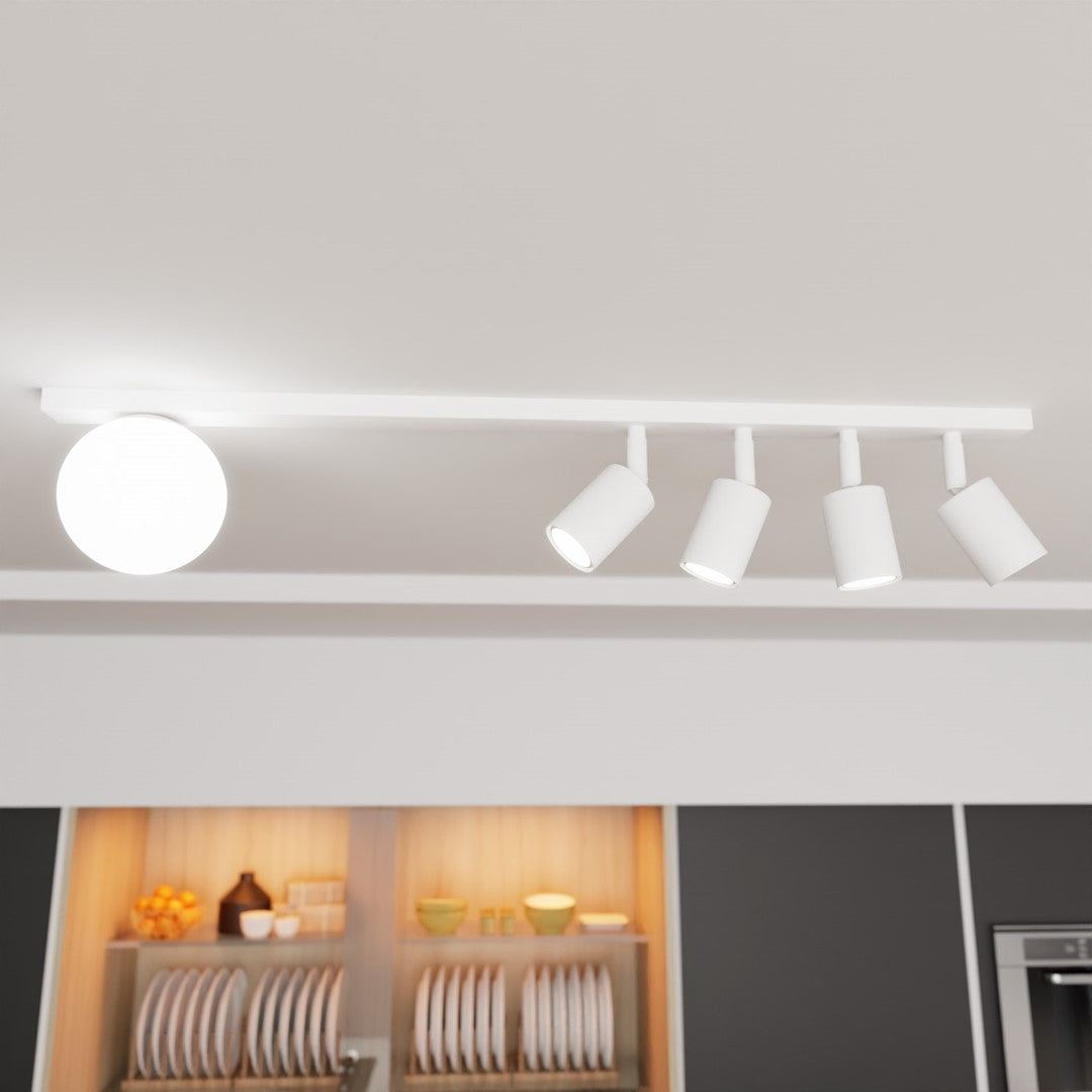 Baster 5 ceiling lamp white