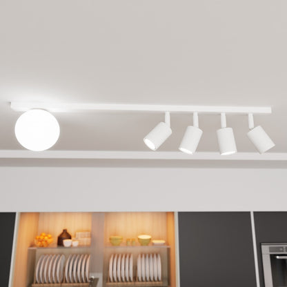 Baster 5 ceiling lamp white