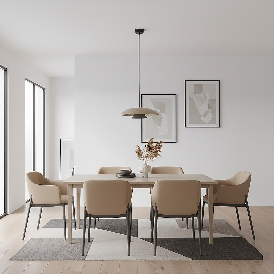 Babel 1 pendant light mocha/black