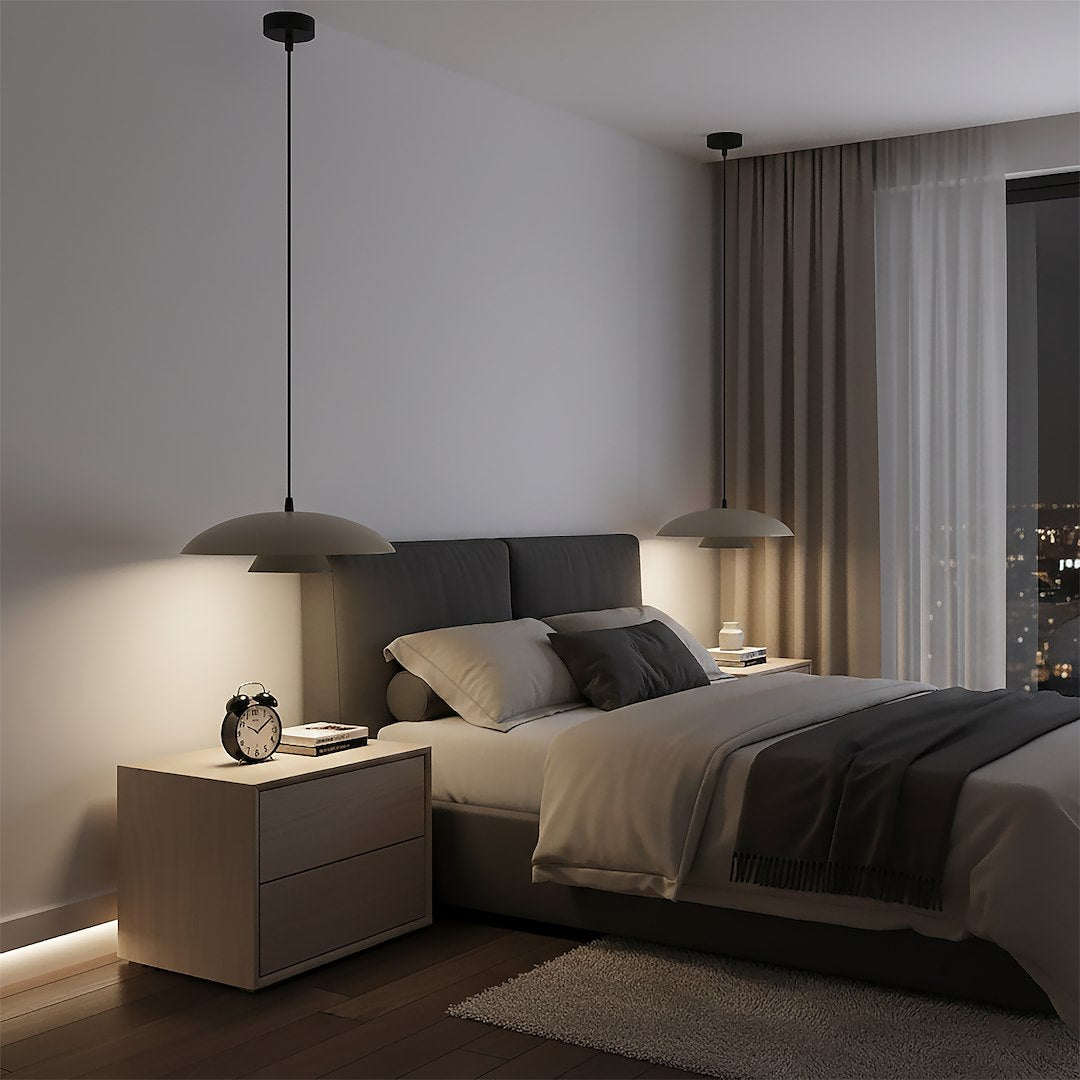 Babel 1 pendant light mocha/black