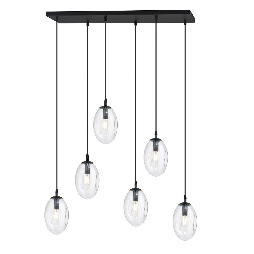 Astral 6 pendant light clear