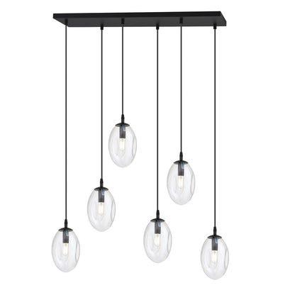 Astral 6 pendant light clear