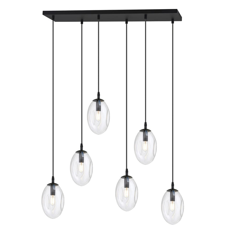 Astral 6 pendant light clear