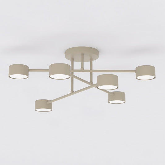 Halo 6 ceiling lamp mocha