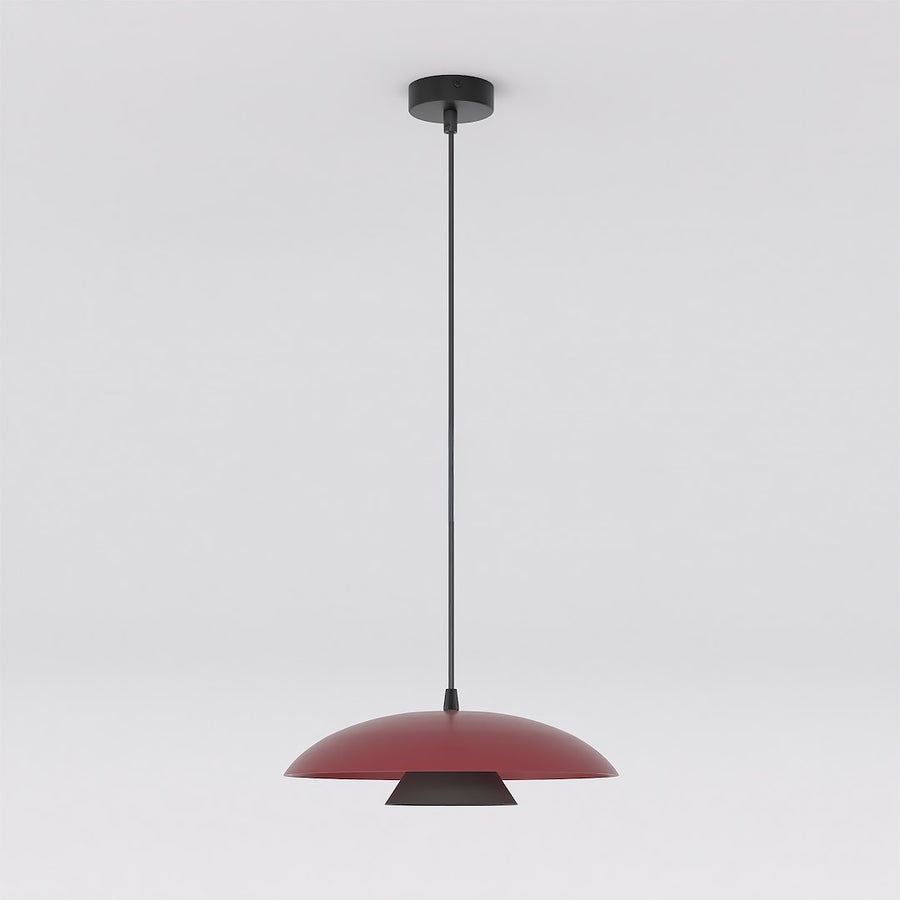 Babel 1 pendant light burgundy/black
