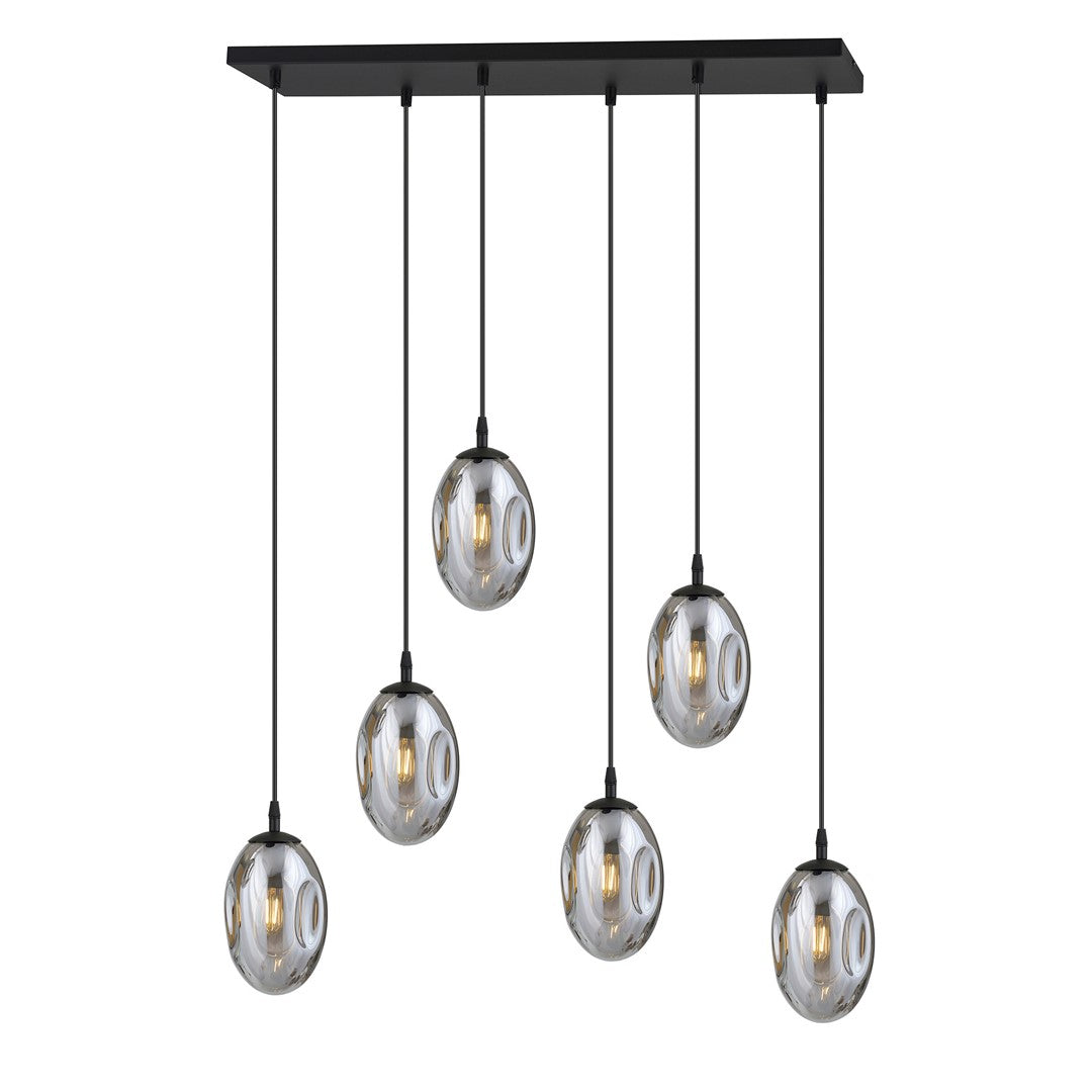 Astral 6 pendant light graphite